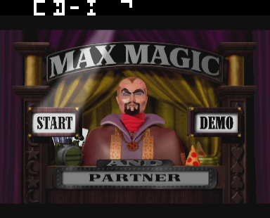 Max Magic Title Screen